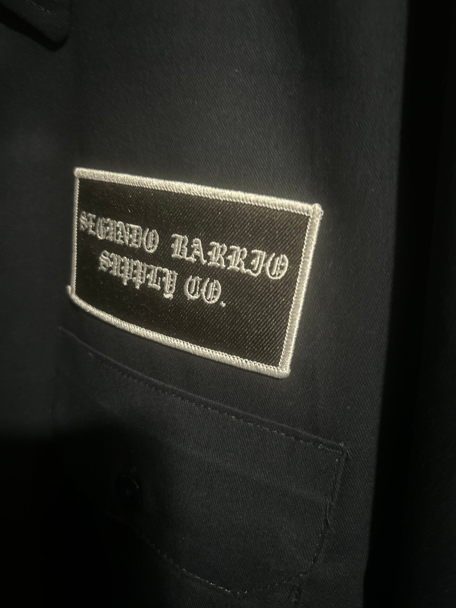 Dickies Work Shirt with Segundo Barrio Patch - Premium Pressed - Segundo Barrio Supply Co.