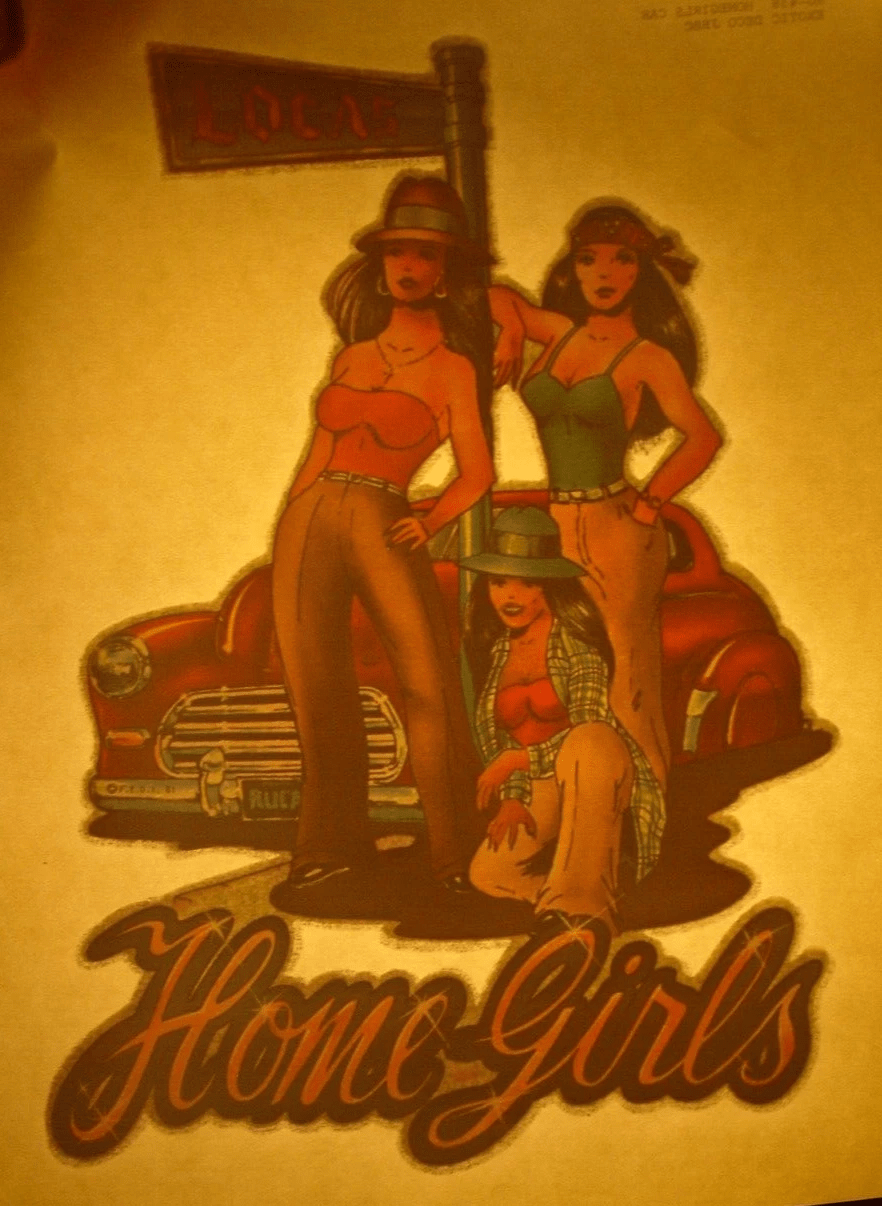 Home Girls — Vintage 1970s La Raza Iron On Work Shirt - Segundo Barrio Supply Co.