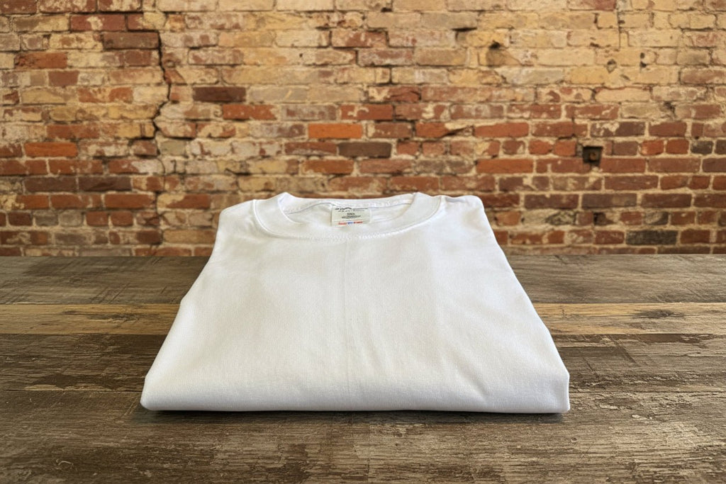 Shaka Heavyweight White Tee - Segundo Barrio Supply Co.